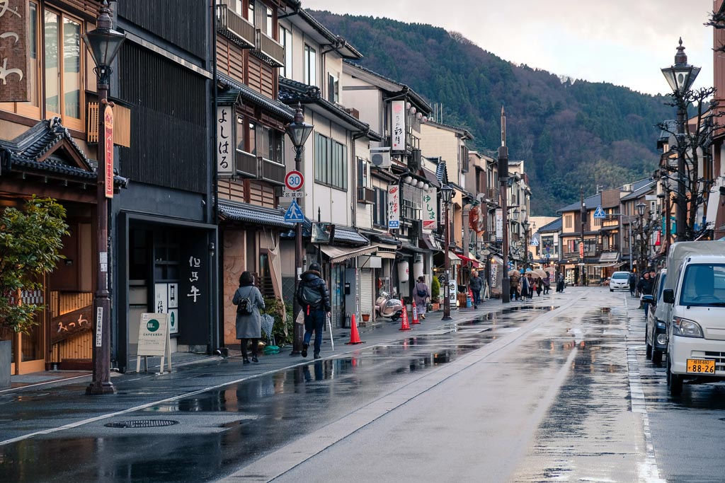 street of kinosaki onsen